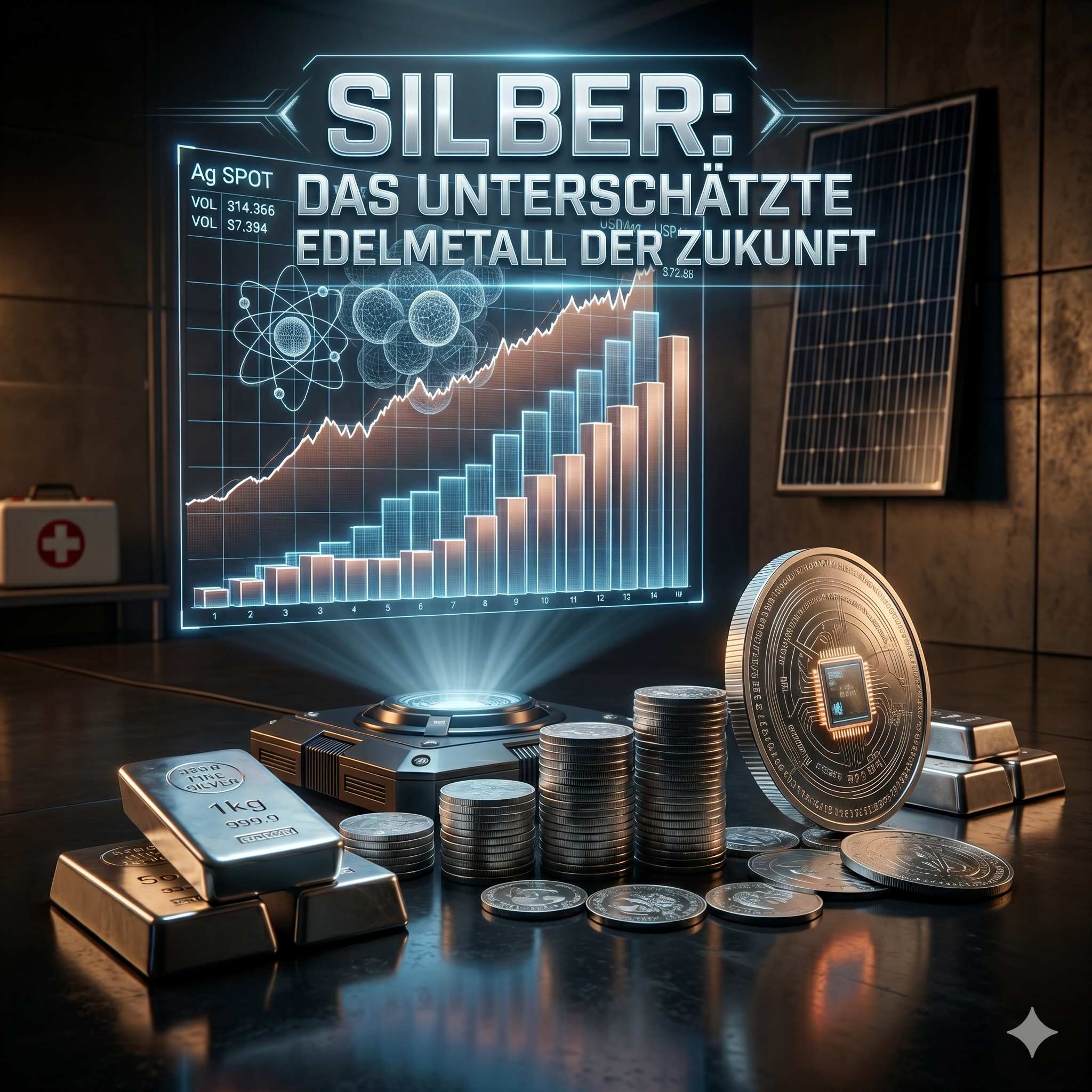 Silber: Das unterschätzte Edelmetall der Zukunft