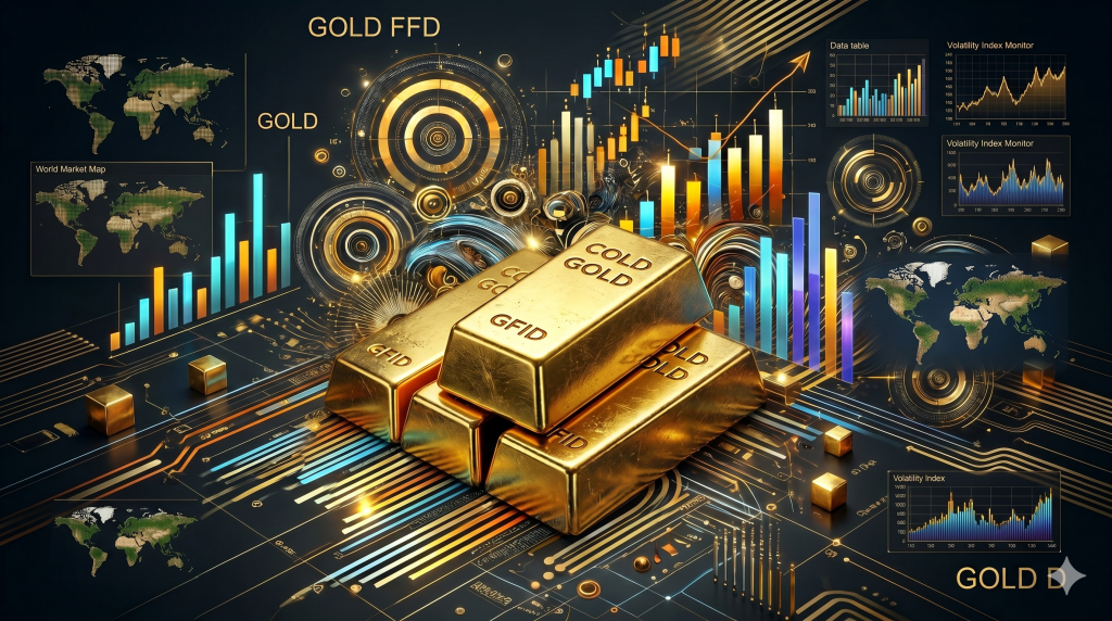 Mehr als nur Glanz: Die geheimen Vorteile von Gold als Vermögensschutz Diagramme zu Gold und Goldbarren
