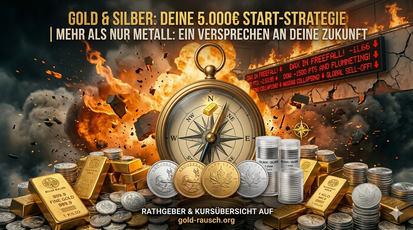 Gold & Silber: Deine 5.000€ Start-Strategie | Mehr als nur Metall: Ein Versprechen an deine Zukunft